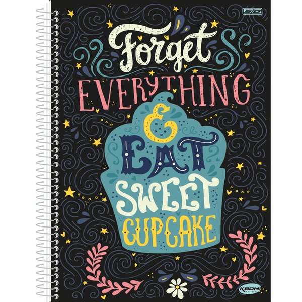 Caderno-Espiral-Capa-Dura-10-Materias-Kbom-Light-Feminino-200-Folhas