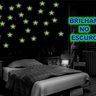 Adesivos-ESTRELA-VERDE-Fluorescente-Brilha-No-Escuro
