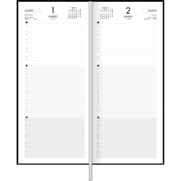agenda executiva costurada diaria 123 x 275 cm comercial 2025 120014 6
