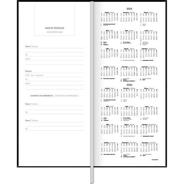 agenda executiva costurada diaria 123 x 275 cm comercial 2025 120014 1