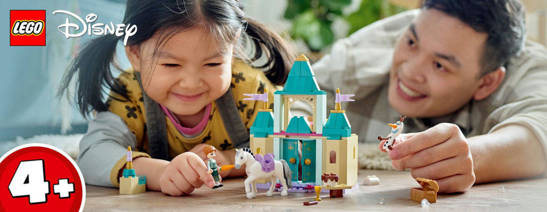 02 lego disney princess castelo divertido de anna e olaf 43204