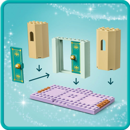 06 lego disney princess castelo divertido de anna e olaf 43204