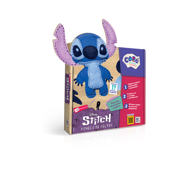 3236 colec a o fazendo arte stitch boneco de feltro embalagem grande 800x634 1