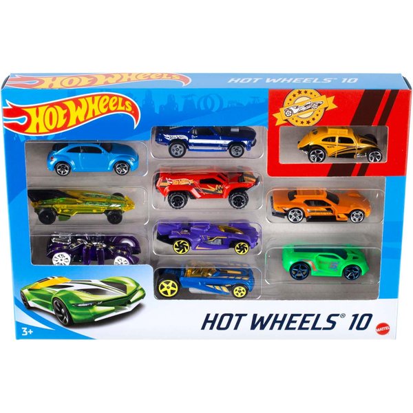 02 hot wheels pacote 10 carros 54886