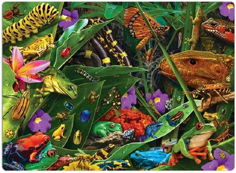 Quebra Cabeça 500 Peças Natureza Estranha Bichos Bizarros Toyster