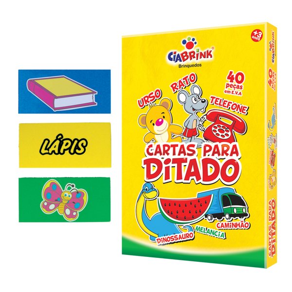 1925 cartas para ditado produto e embalagem ciabrink