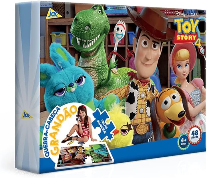 Quebra Cabeça 48 Peças Toy Story Toyster | Lojas Wessel