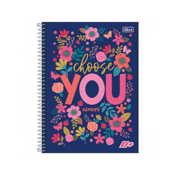 caderno espiral capa dura universitario 1 materia d feminino 96 folhas 139246 e4