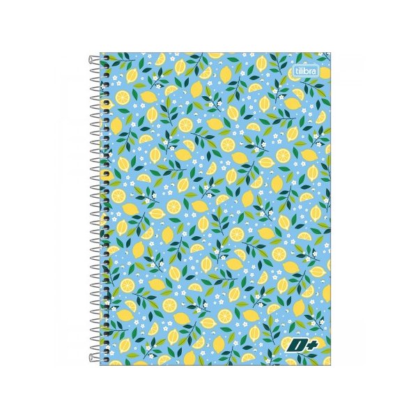 caderno espiral capa dura universitario 1 materia d feminino 96 folhas 139246 e2