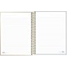 caderno espiral capa dura colegial 1 materia west village metalizado 80 folhas 235598 3