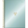 caderno espiral capa dura colegial 1 materia west village metalizado 80 folhas 235598 e2
